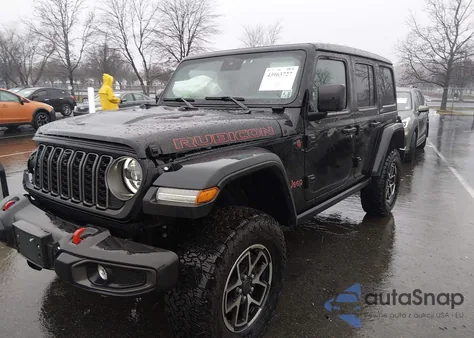 2025 Jeep Wrangler 4-Door Rubicon 4X4 z USA, uszkodzony, nr VIN 1C4PJXFG9SW543677
